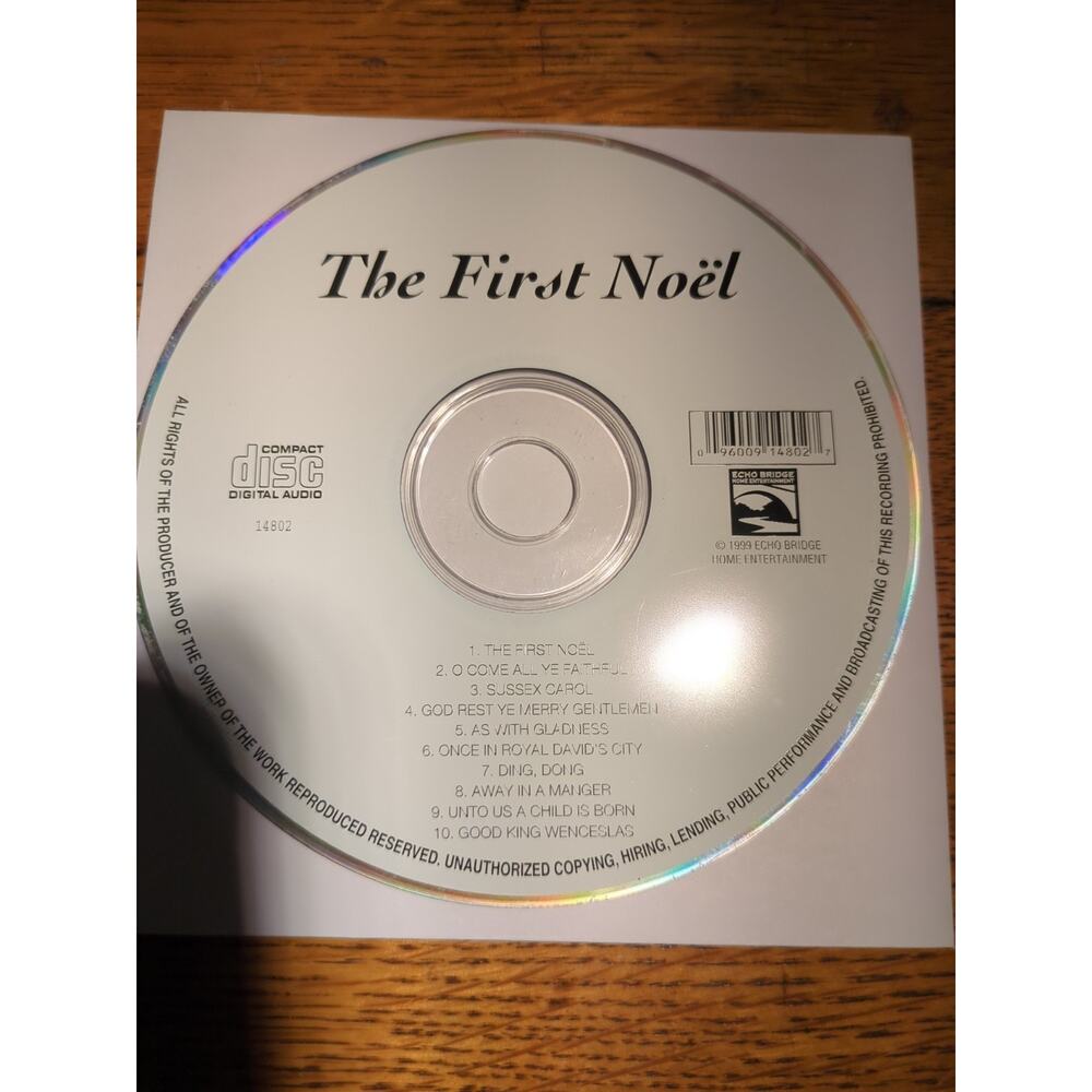 First Noel by Various (CD, 2000) Disc Only